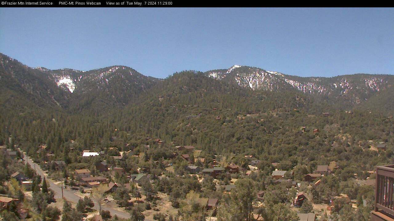 20 Minutes Ago from PMC-Mt. Pinos WebCam